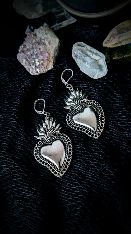 Sacred Hearts Earrings
