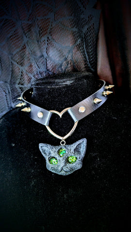 Cat Choker (with studs)