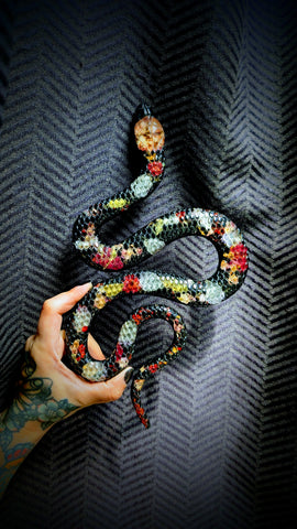 Botanical Snake Wall Art