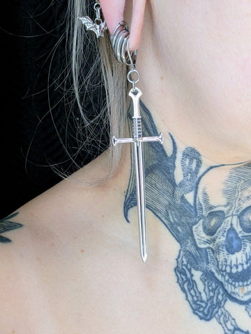 Long Swords Earrings