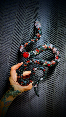 Botanical Snake Wall Art