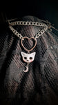 Kitten Choker (with chains)